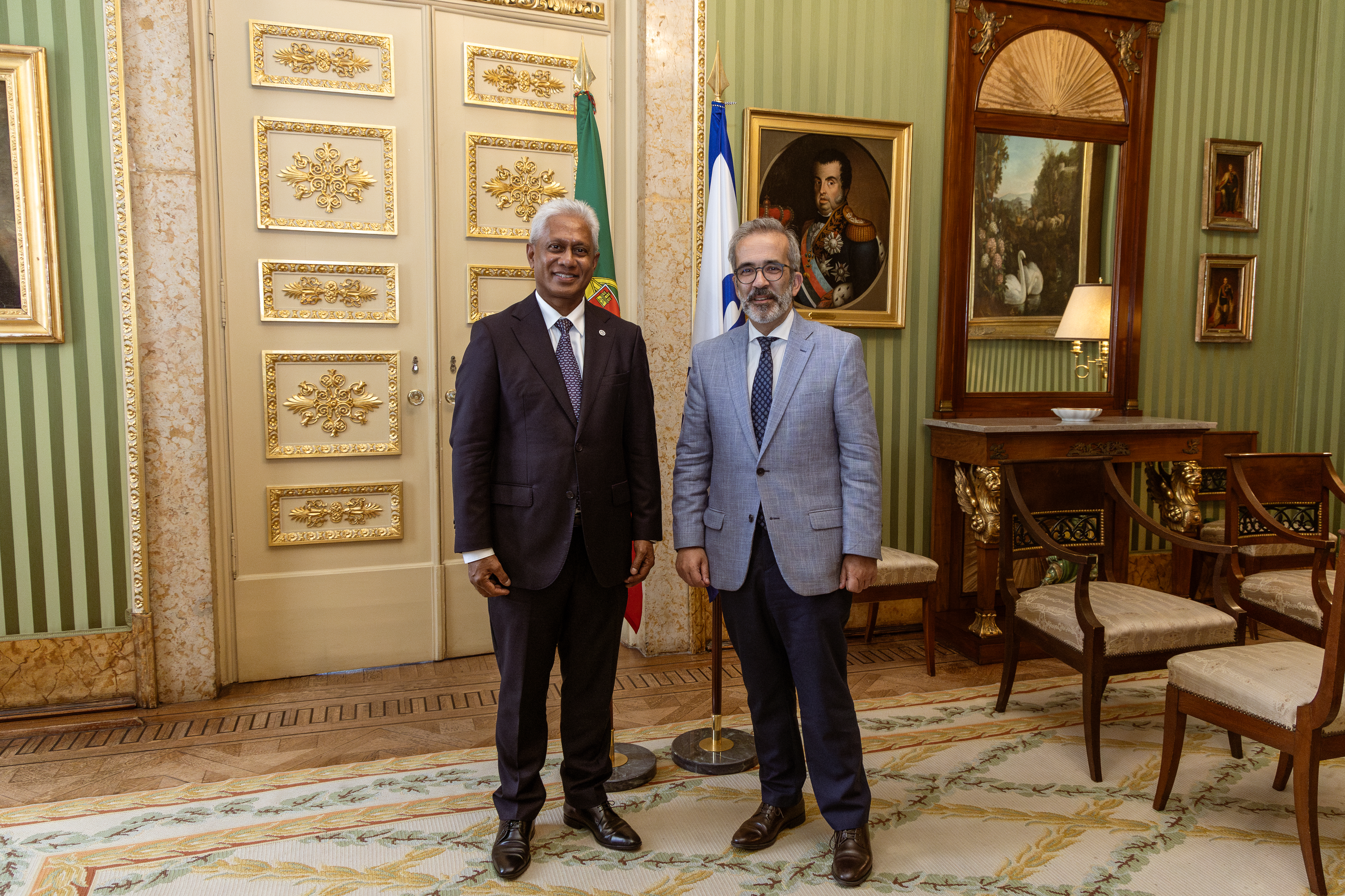 Ministro Dos Negócios Estrangeiros De Portugal, Paulo Rangel, Recebe Secretário Executivo (32 Of 40)