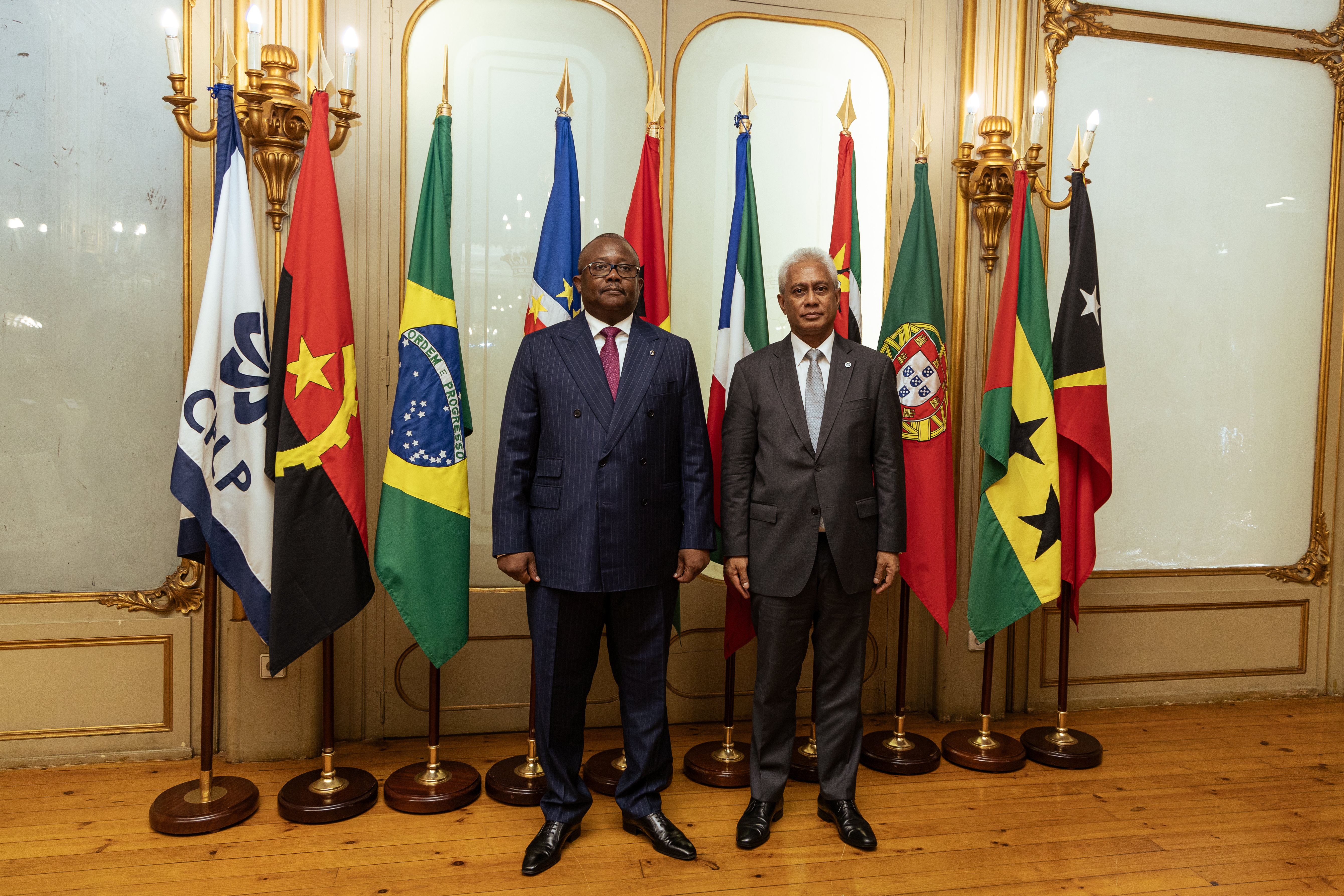 Presidente Da República Da Guiné Bissau Visita Sede Da CPLP 26